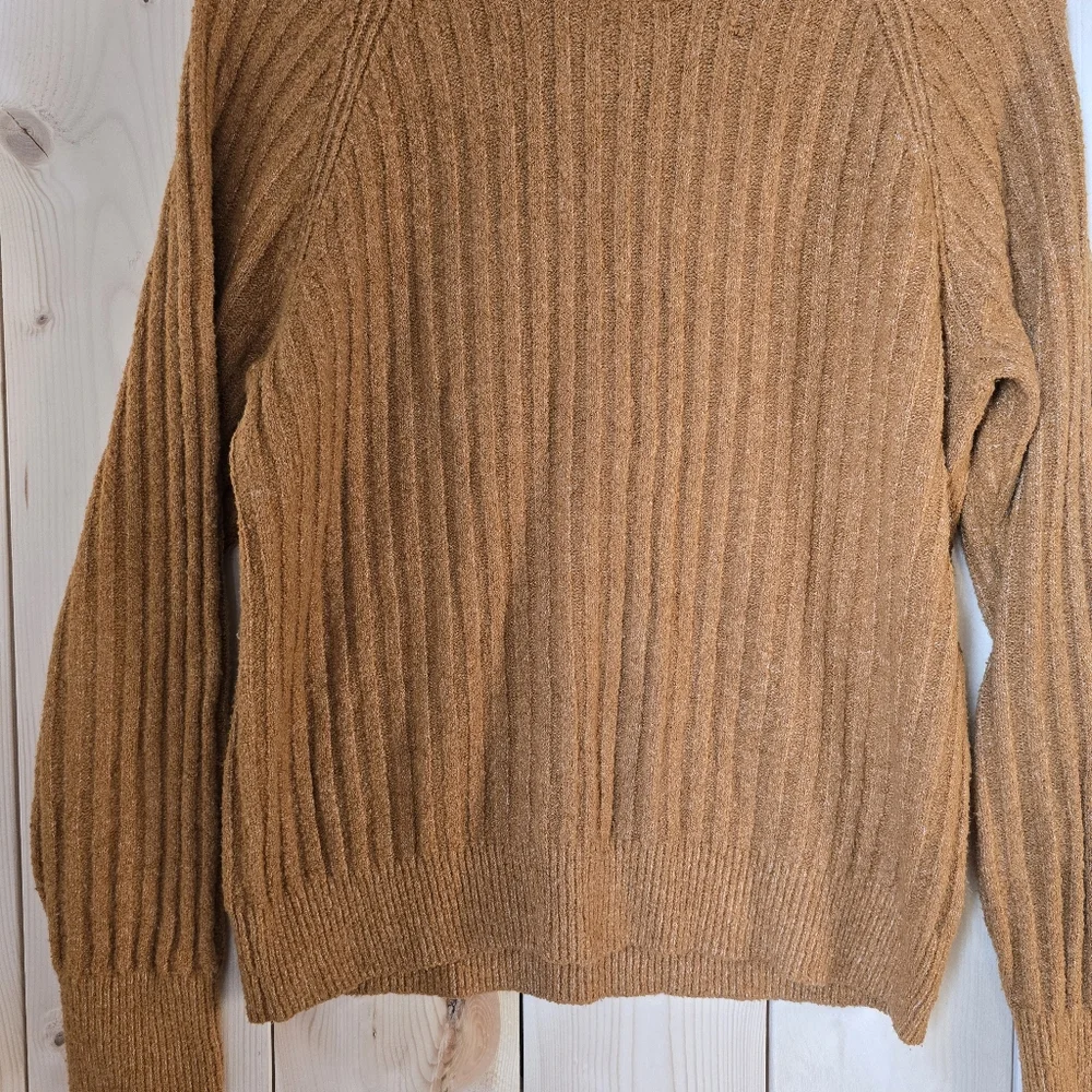 Frank & Oak Crewneck Wool Blend Pullover Sweater Womens Medium - Picture 2 of 8